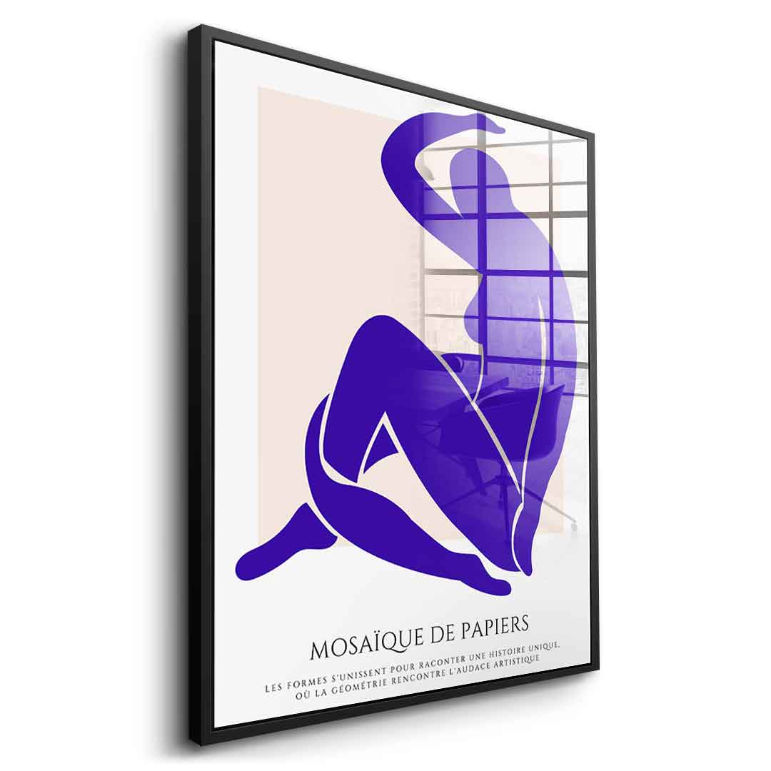 Paper mosaic - Acrylic glass