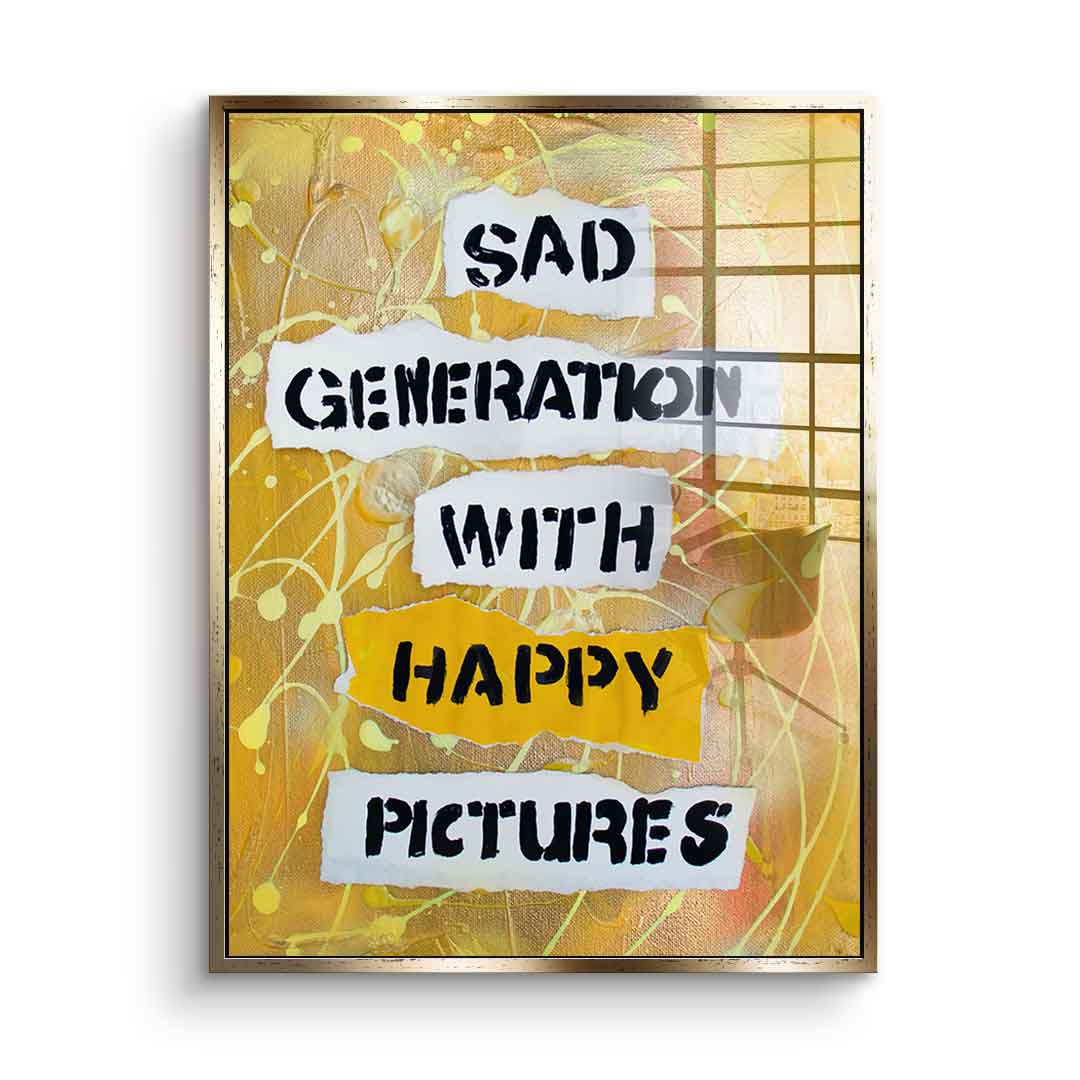 Sad Generation - Acrylglas