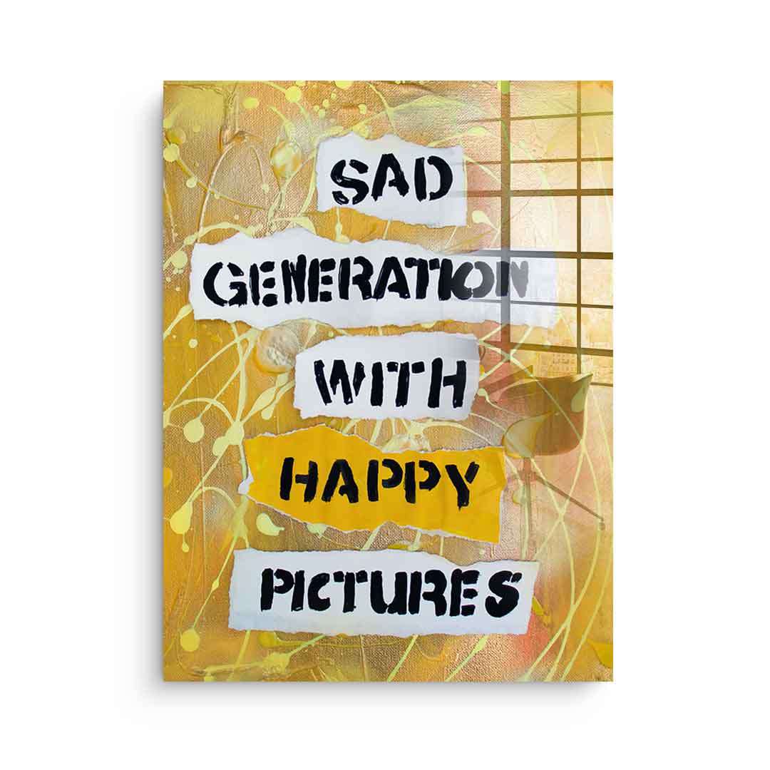 Sad Generation - Acrylglas