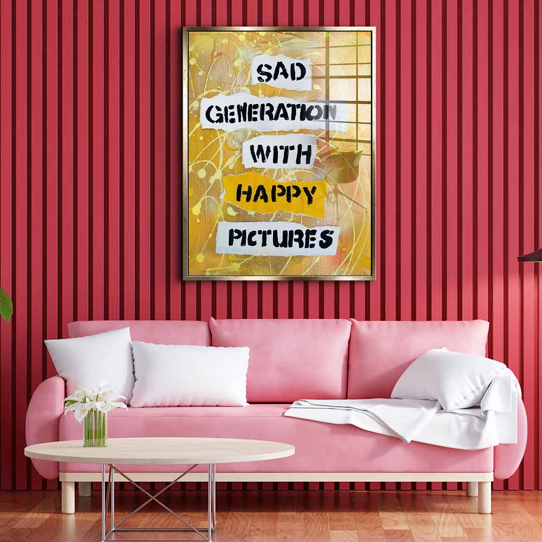 Sad Generation - Acrylglas