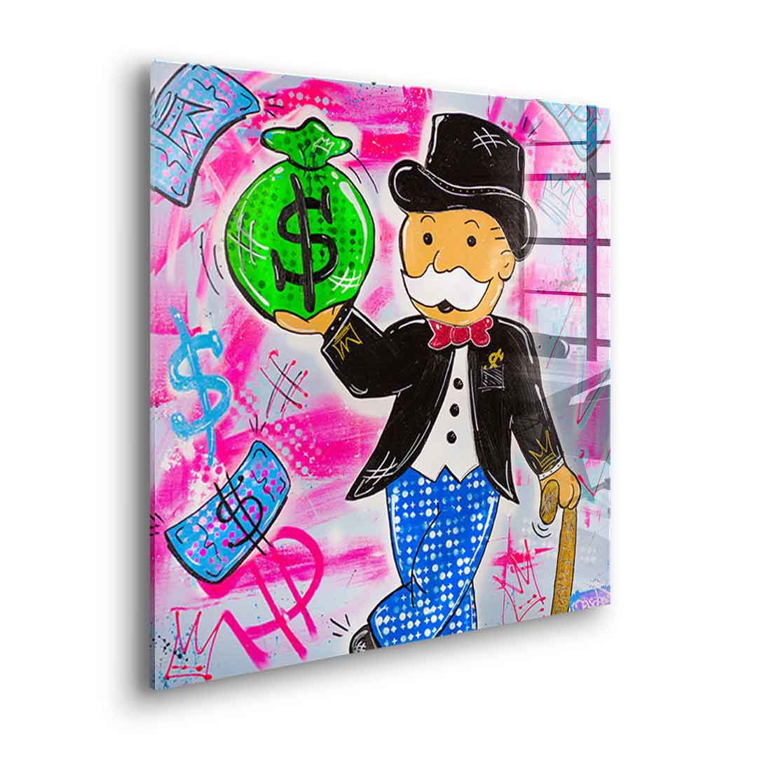 Mr. Money - Acrylglas
