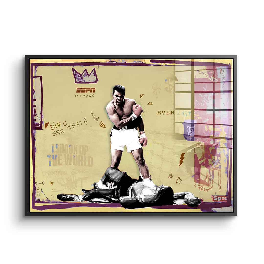 Muhammad Ali - Acrylglas