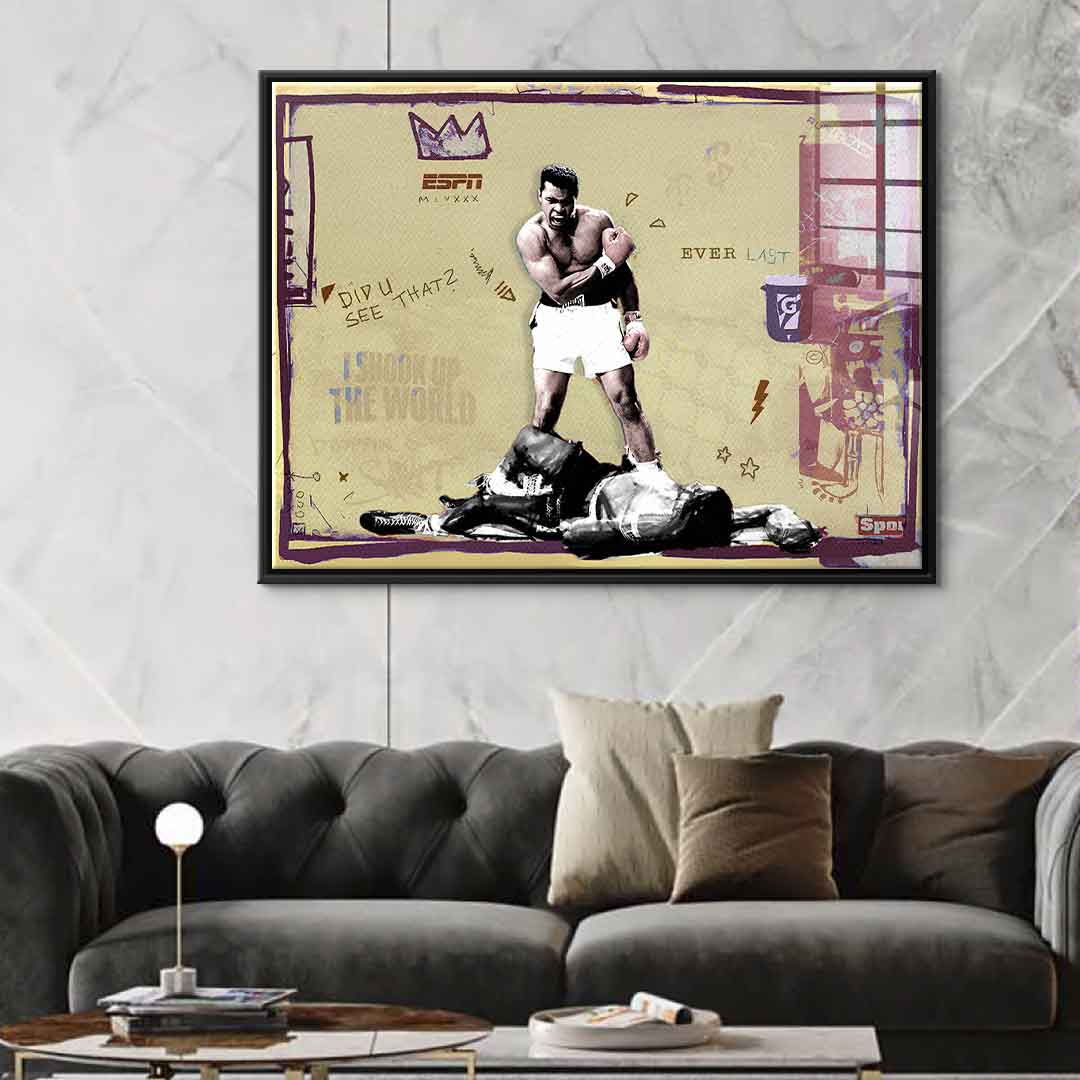 Muhammad Ali - Acrylic glass