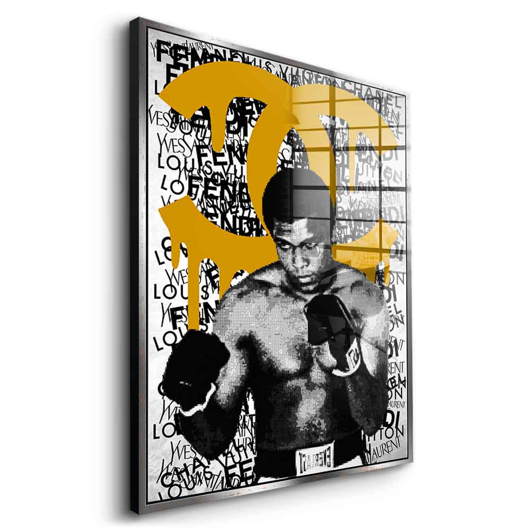 ALI BRAND (orange) - Acrylic glass