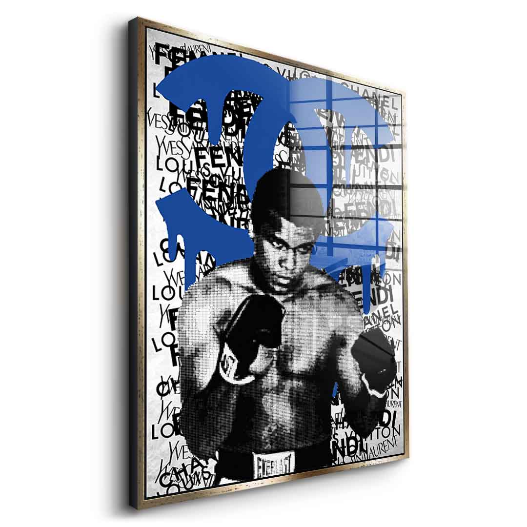 ALI BRAND (blue) - Acrylglas