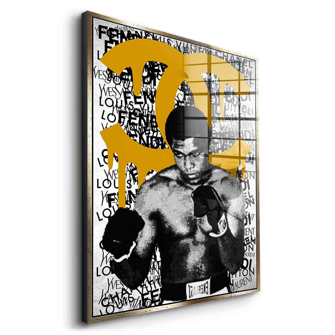 ALI BRAND (orange) - Acrylic glass