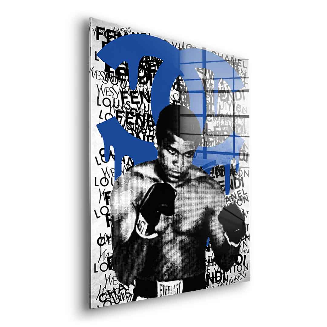 ALI BRAND (blue) - Acrylglas