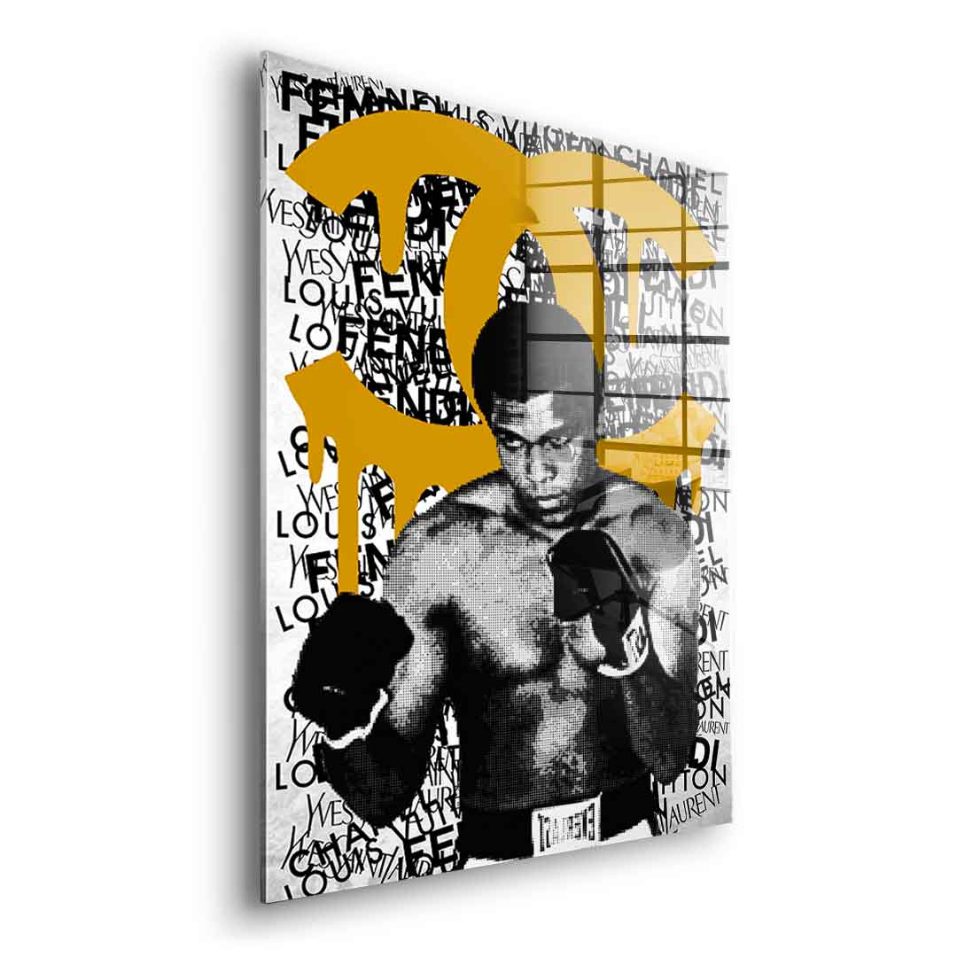 ALI BRAND (orange) - Acrylic glass