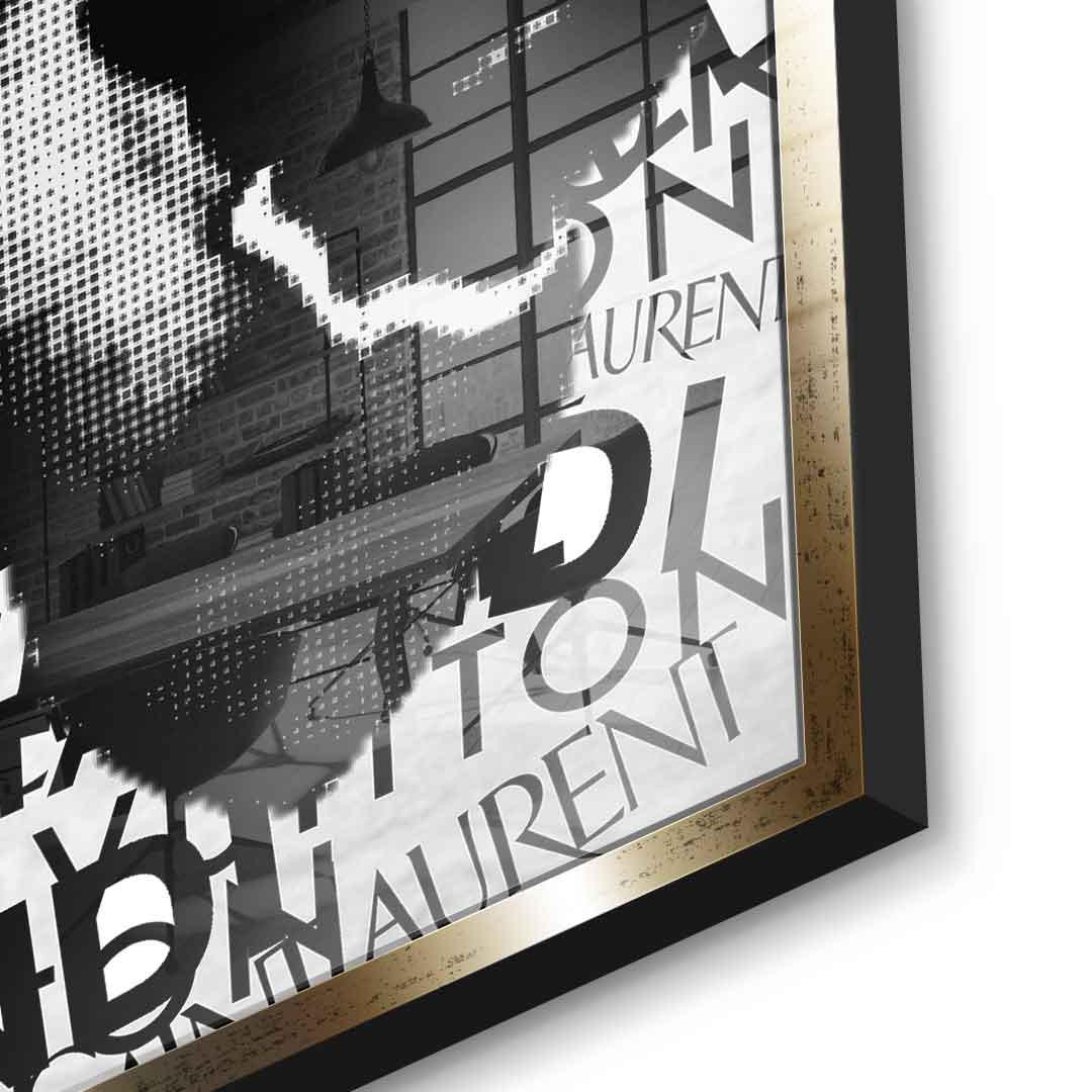 ALI BRAND (blue) - Acrylglas