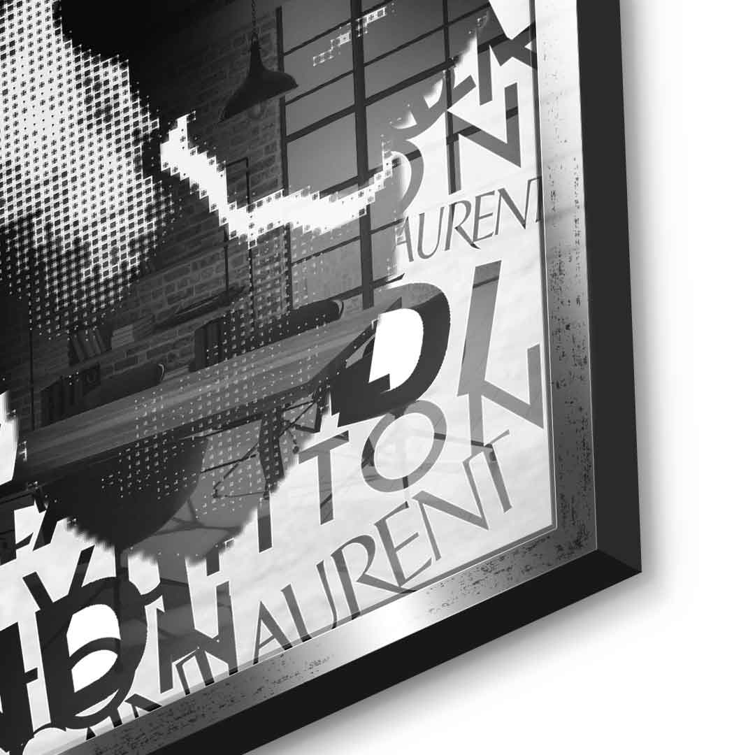 ALI BRAND (blue) - Acrylglas