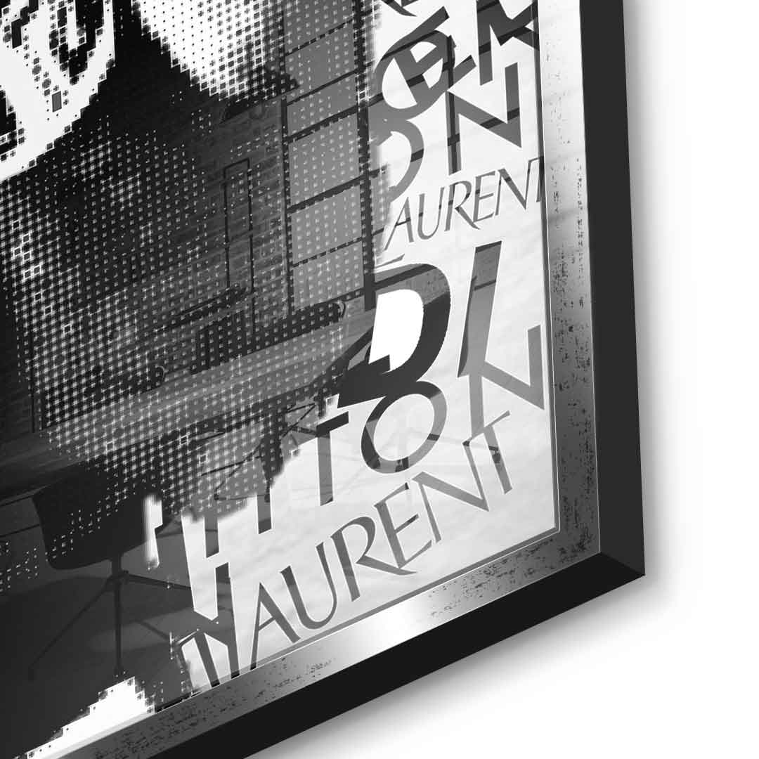 ALI BRAND (orange) - Acrylic glass