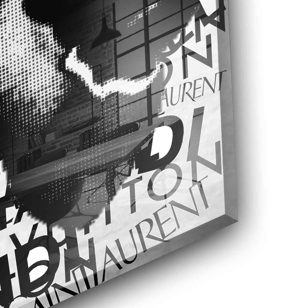 ALI BRAND (blue) - Acrylglas