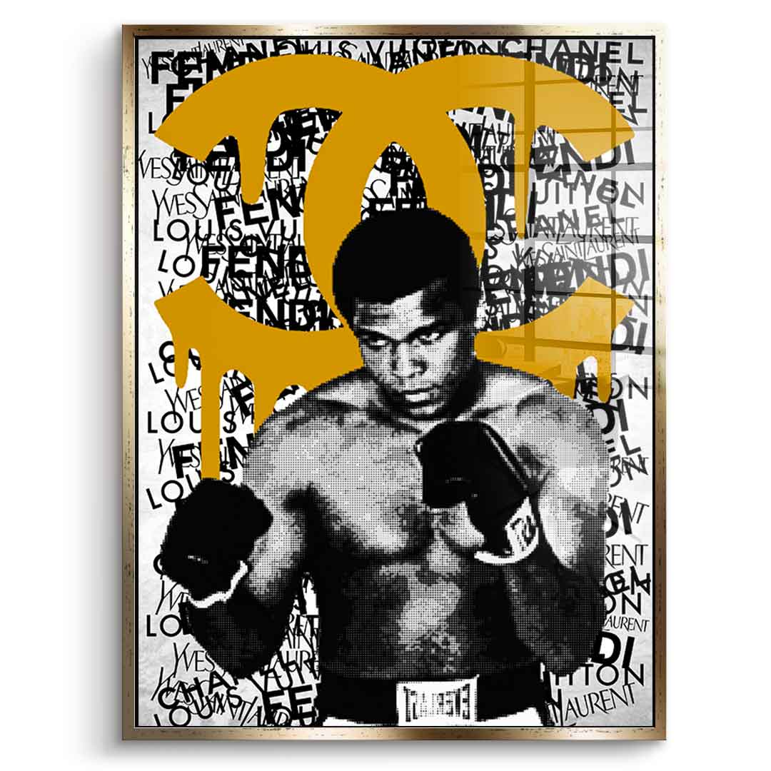 ALI BRAND (orange) - Acrylic glass