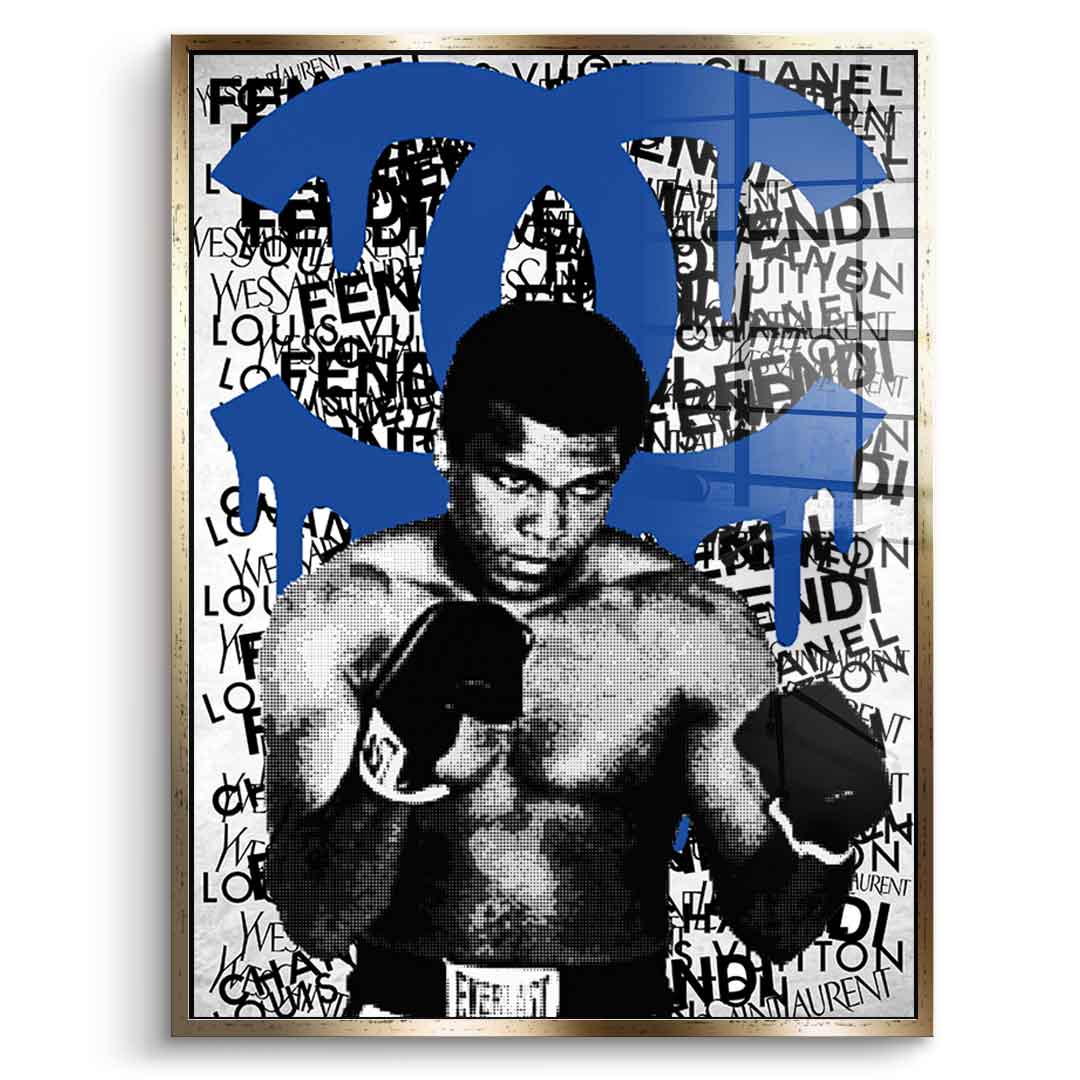 ALI BRAND (blue) - Acrylglas