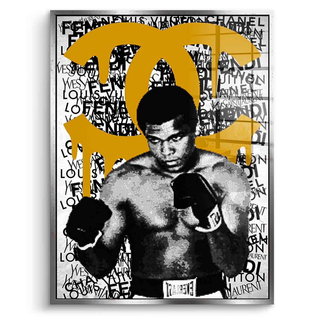 ALI BRAND (orange) - Acrylic glass