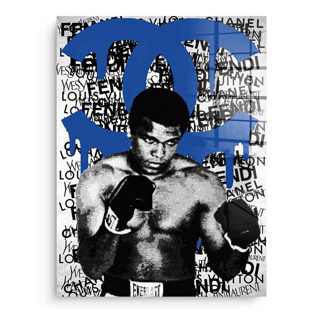 ALI BRAND (blue) - Acrylic glass