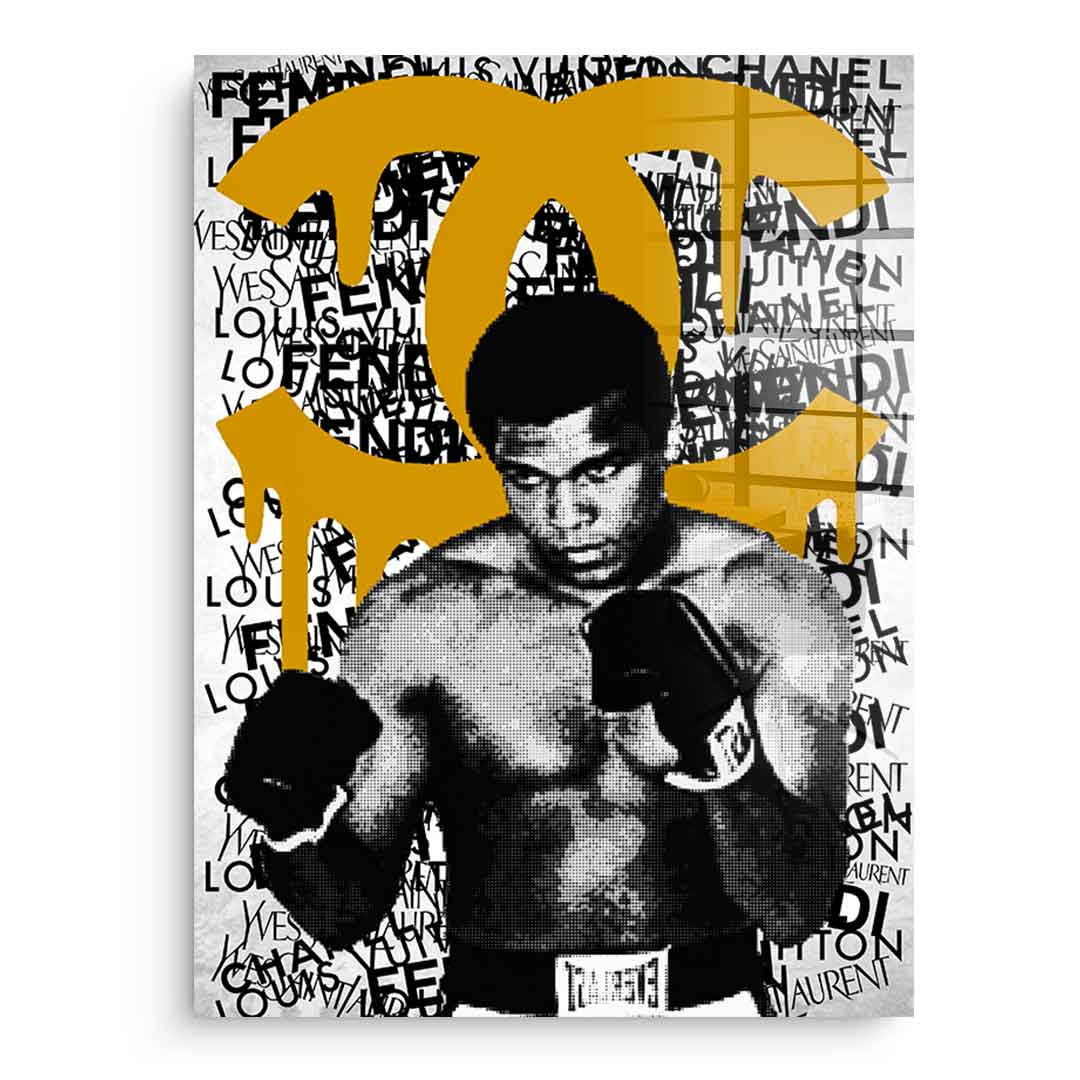 ALI BRAND (orange) - Acrylic glass