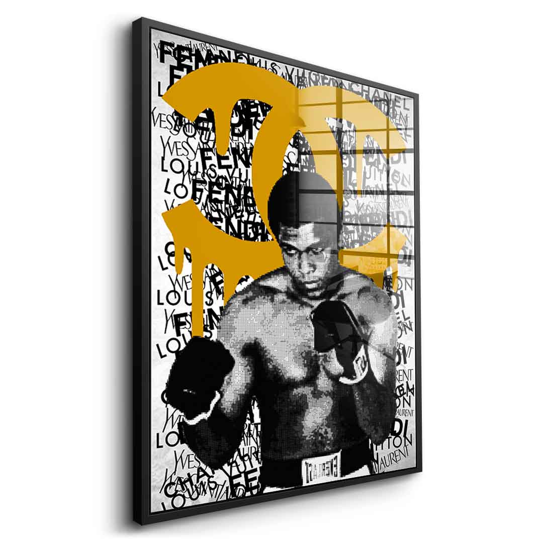 ALI BRAND (orange) - Acrylic glass