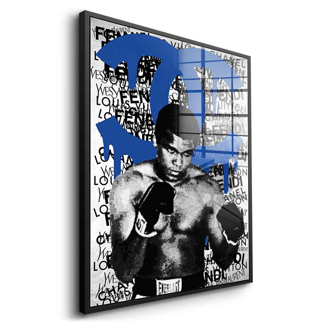 ALI BRAND (blue) - Acrylglas