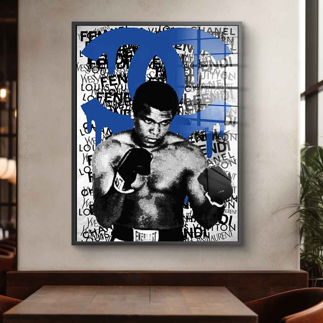 ALI BRAND (blue) - Acrylic glass