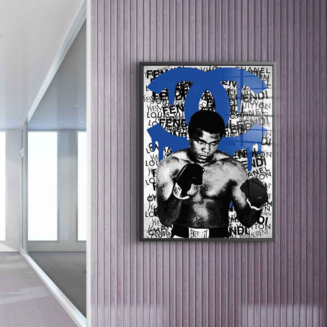 ALI BRAND (blue) - Acrylglas