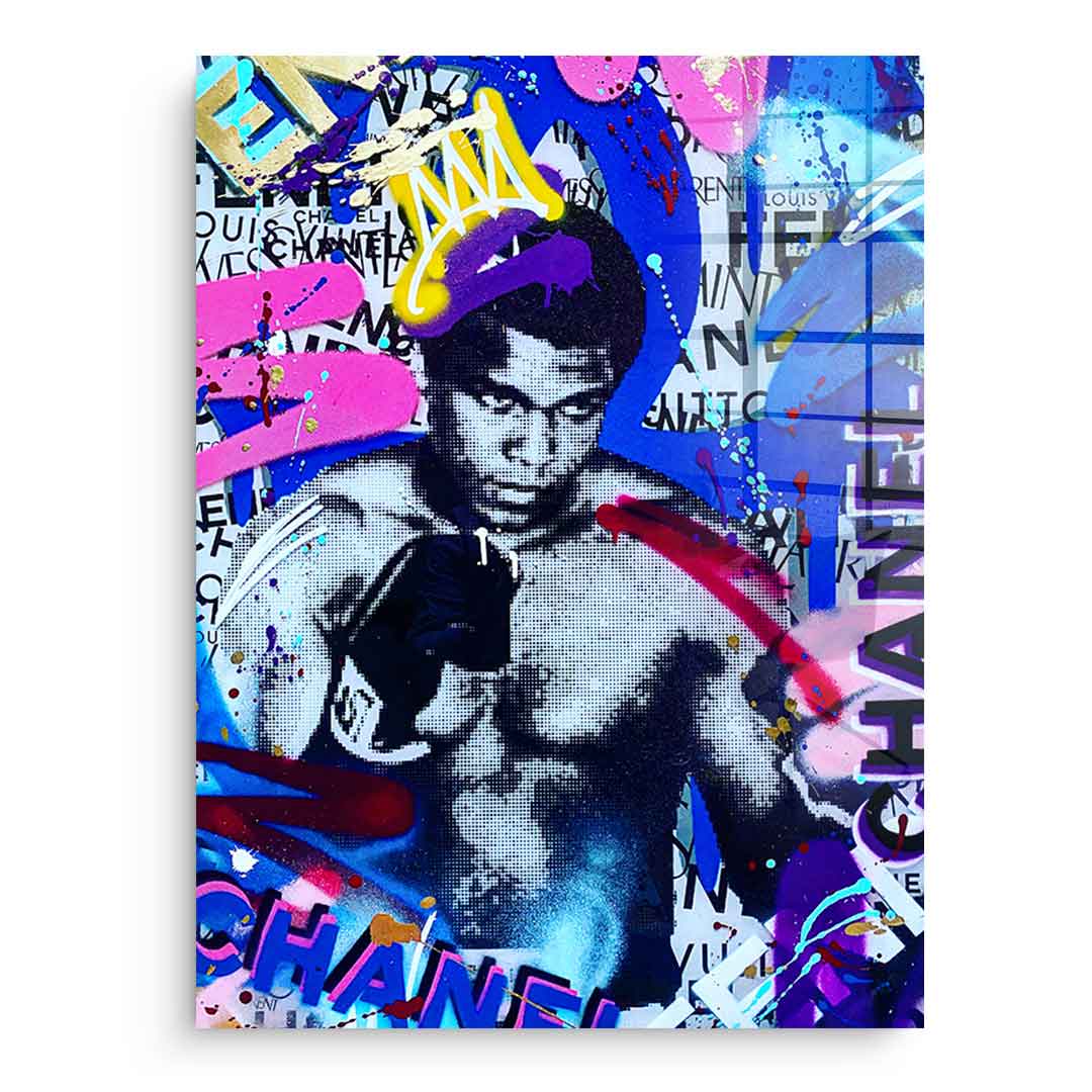ALI BRAND GRAFFITI - Acrylic glass