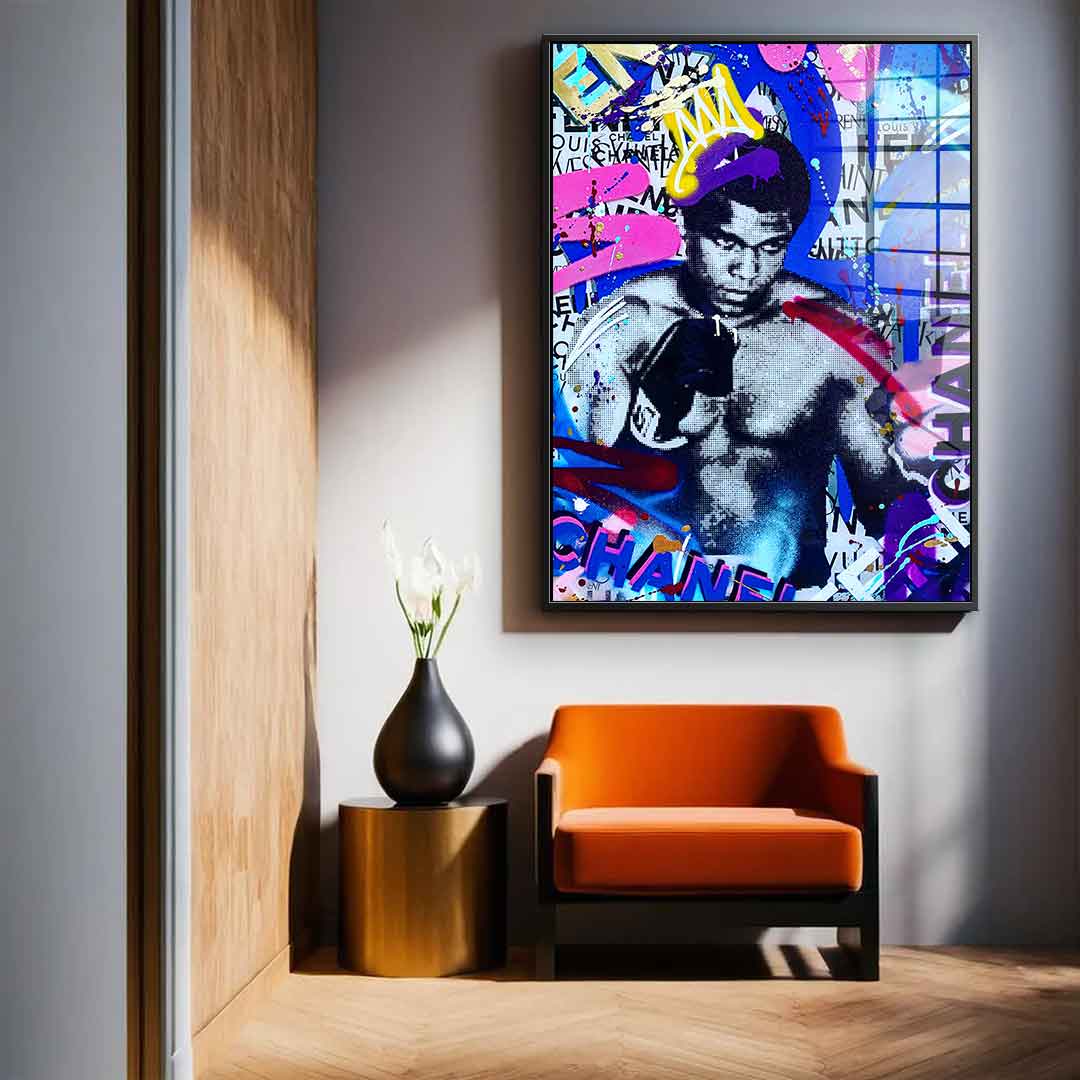 ALI BRAND GRAFFITI - Acrylglas