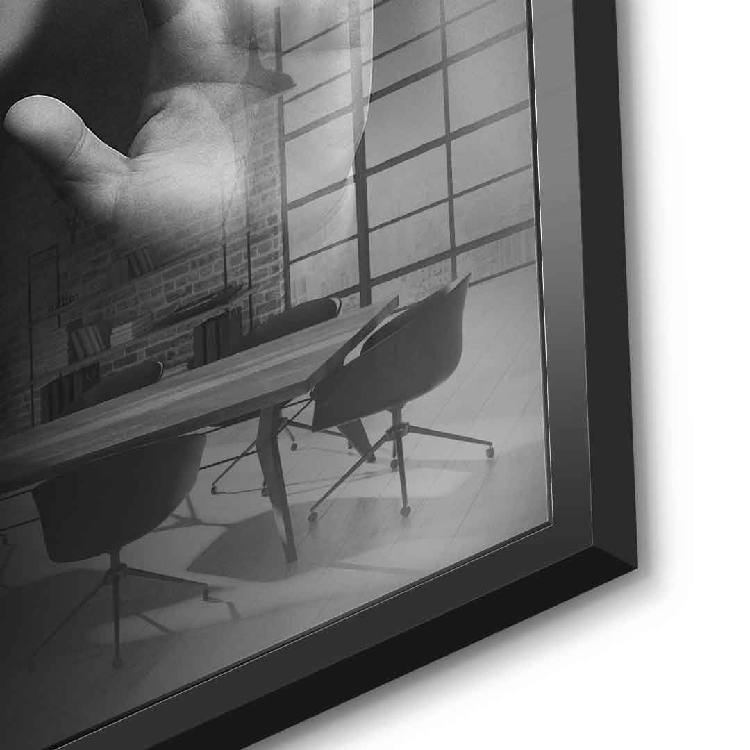 Musk's Silhouette - Acrylic Glass