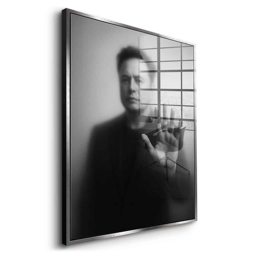 Musk's Silhouette - Acrylic Glass