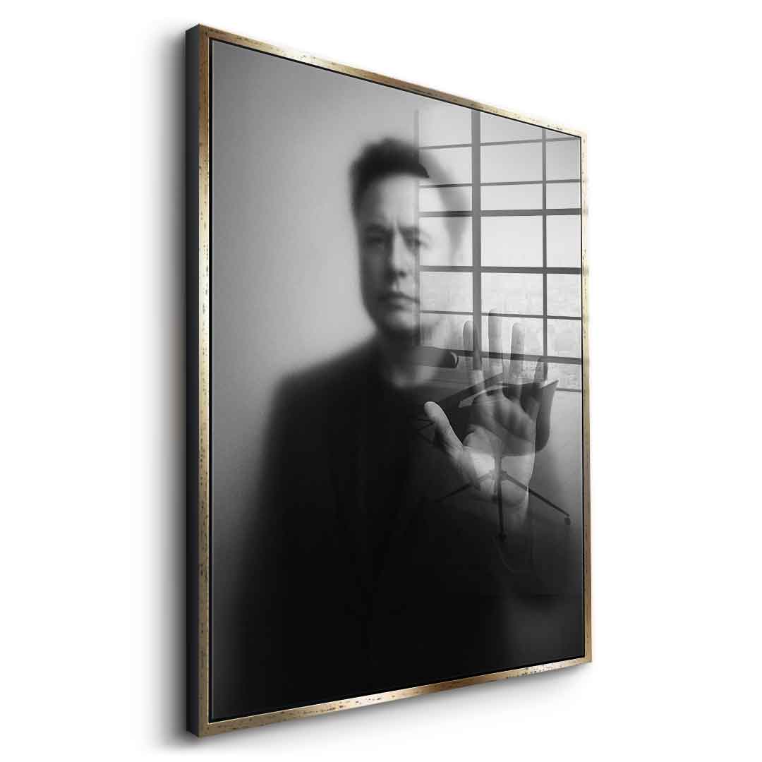 Musk's Silhouette - Acrylglas