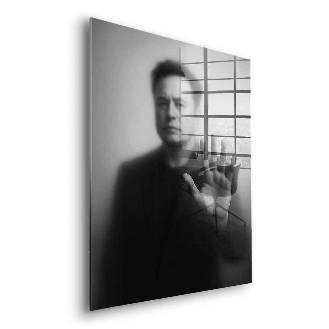 Musk's Silhouette - Acrylglas