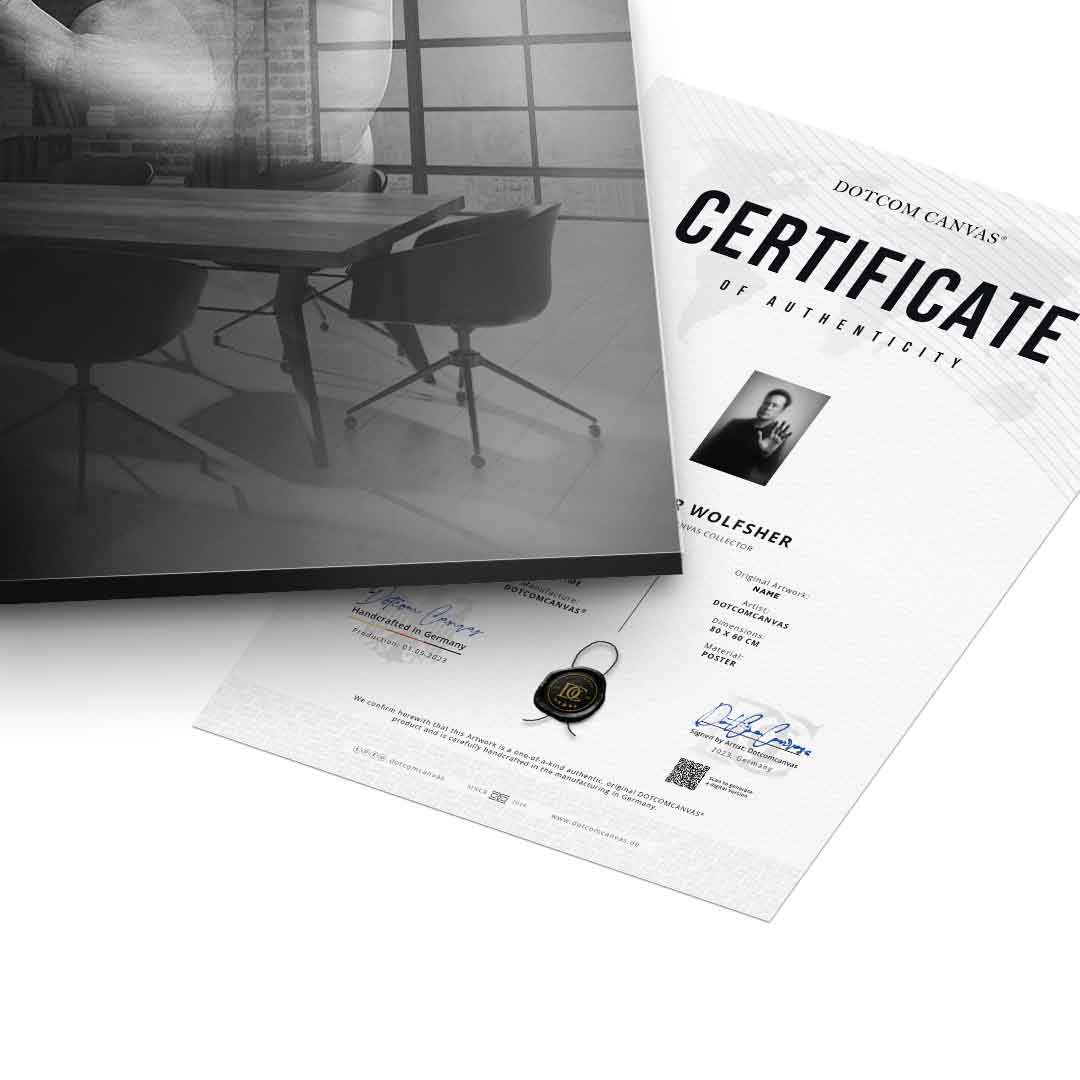 Musk's Silhouette - Acrylic Glass