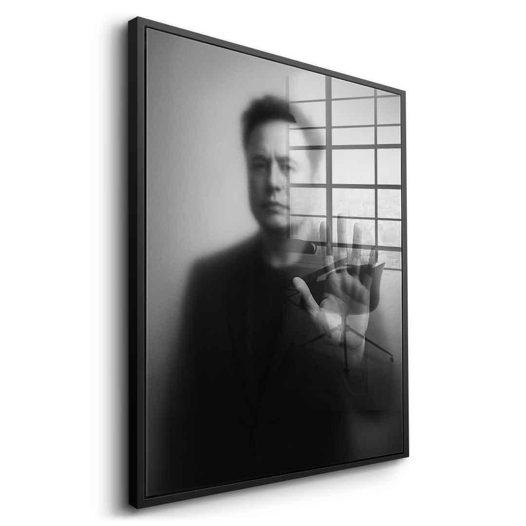 Musk's Silhouette - Acrylglas