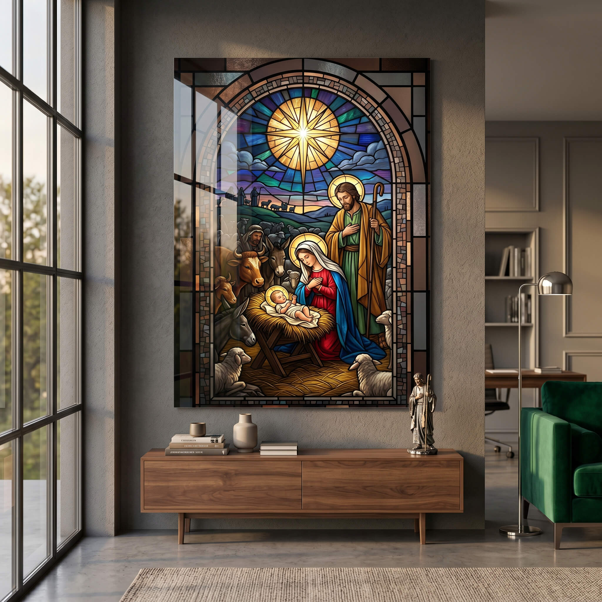 Nativity Window - Acrylglas