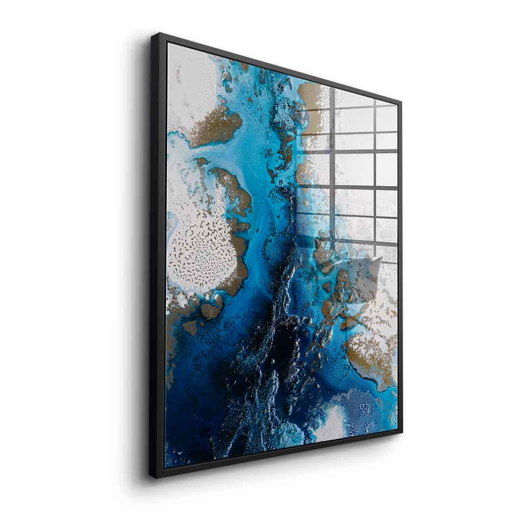 Navy Flow - Acrylglas