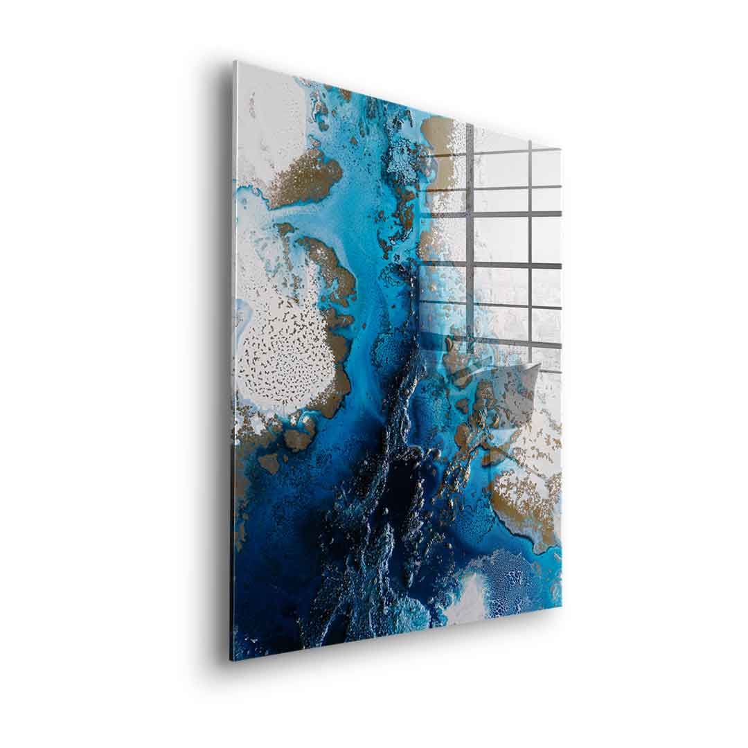 Navy Flow - Acrylglas