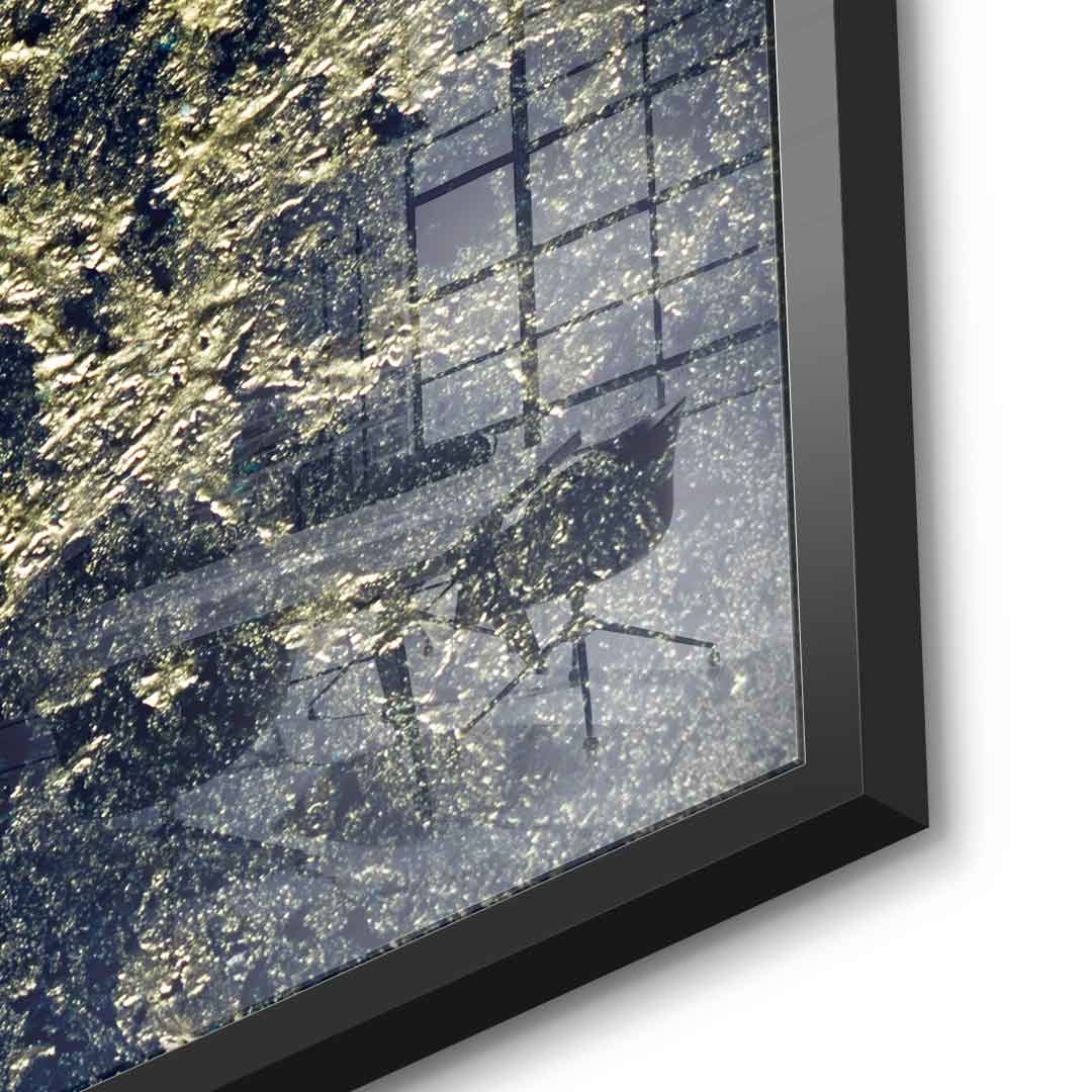 Navy Shimmer - Acrylic glass