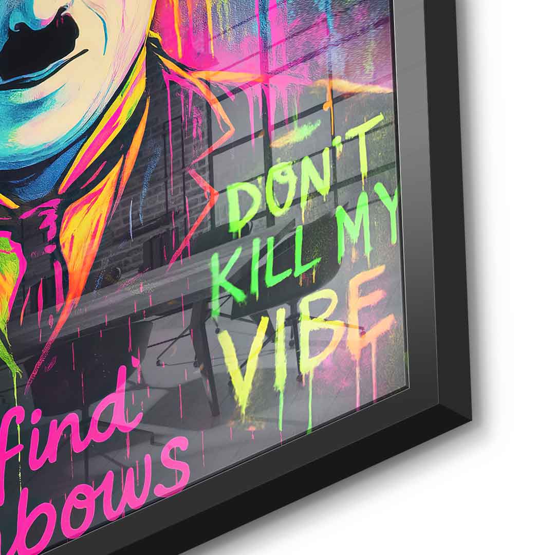 Neon Chaplin - Acrylglas