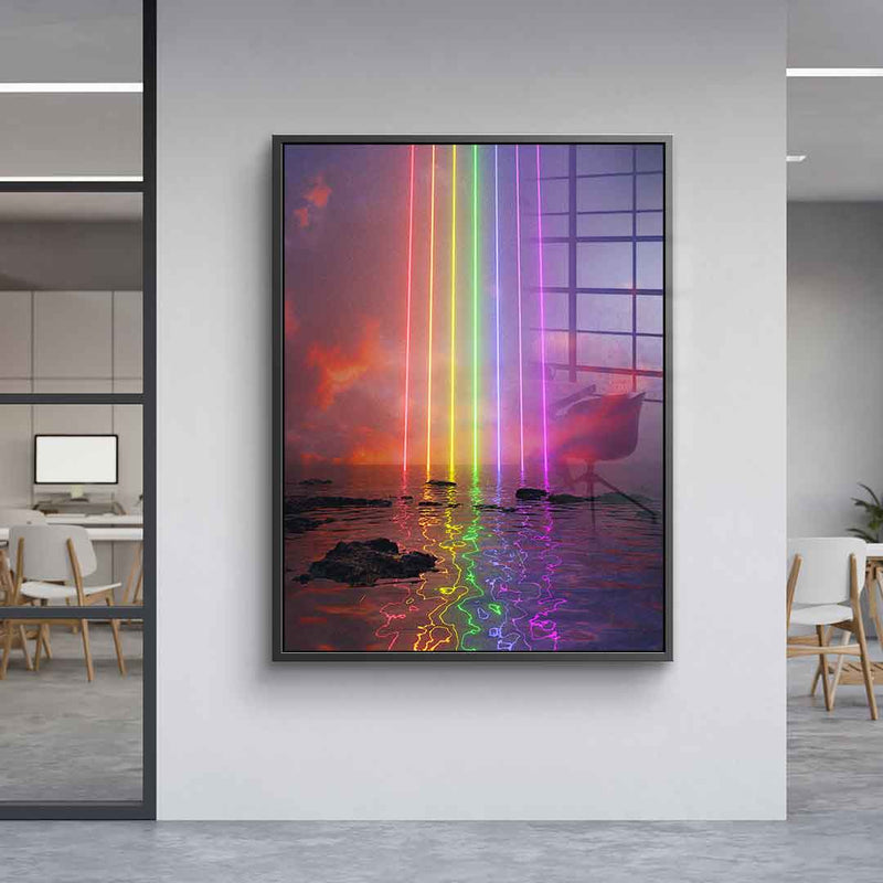 Neon Rainbow - Acrylic glass