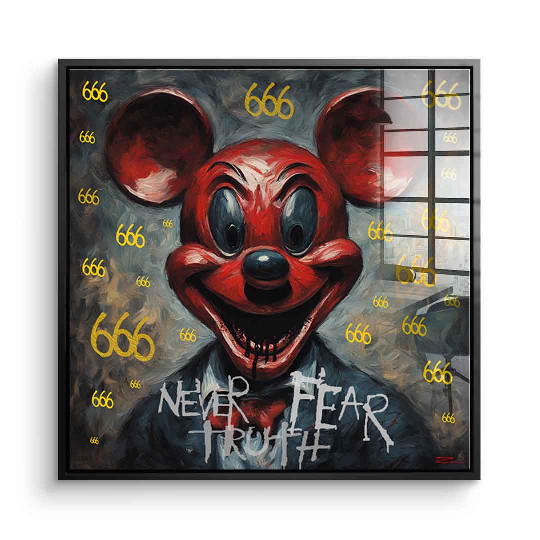 Never Fear Truth - Acrylic glass