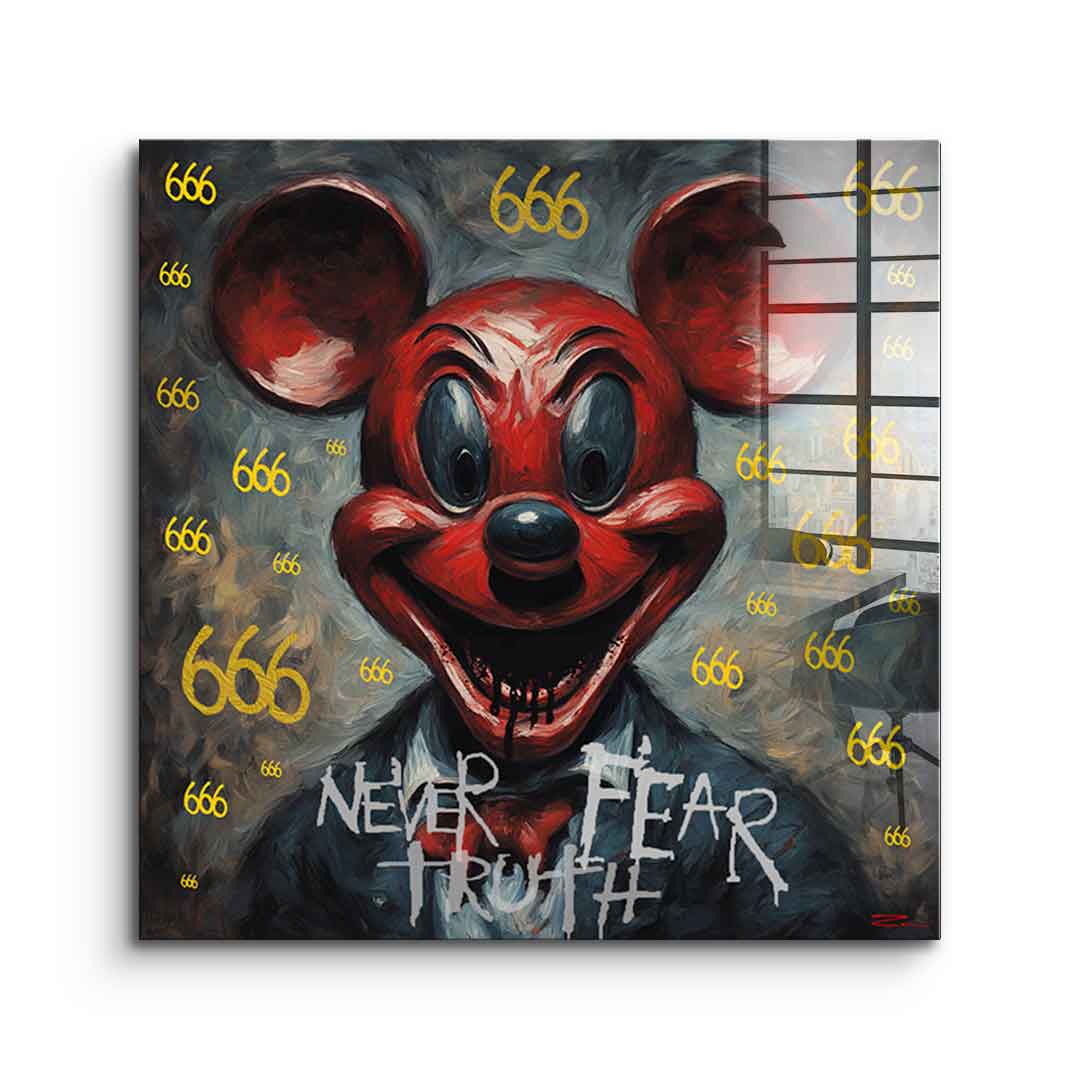 Never Fear Truth - acrylic glass