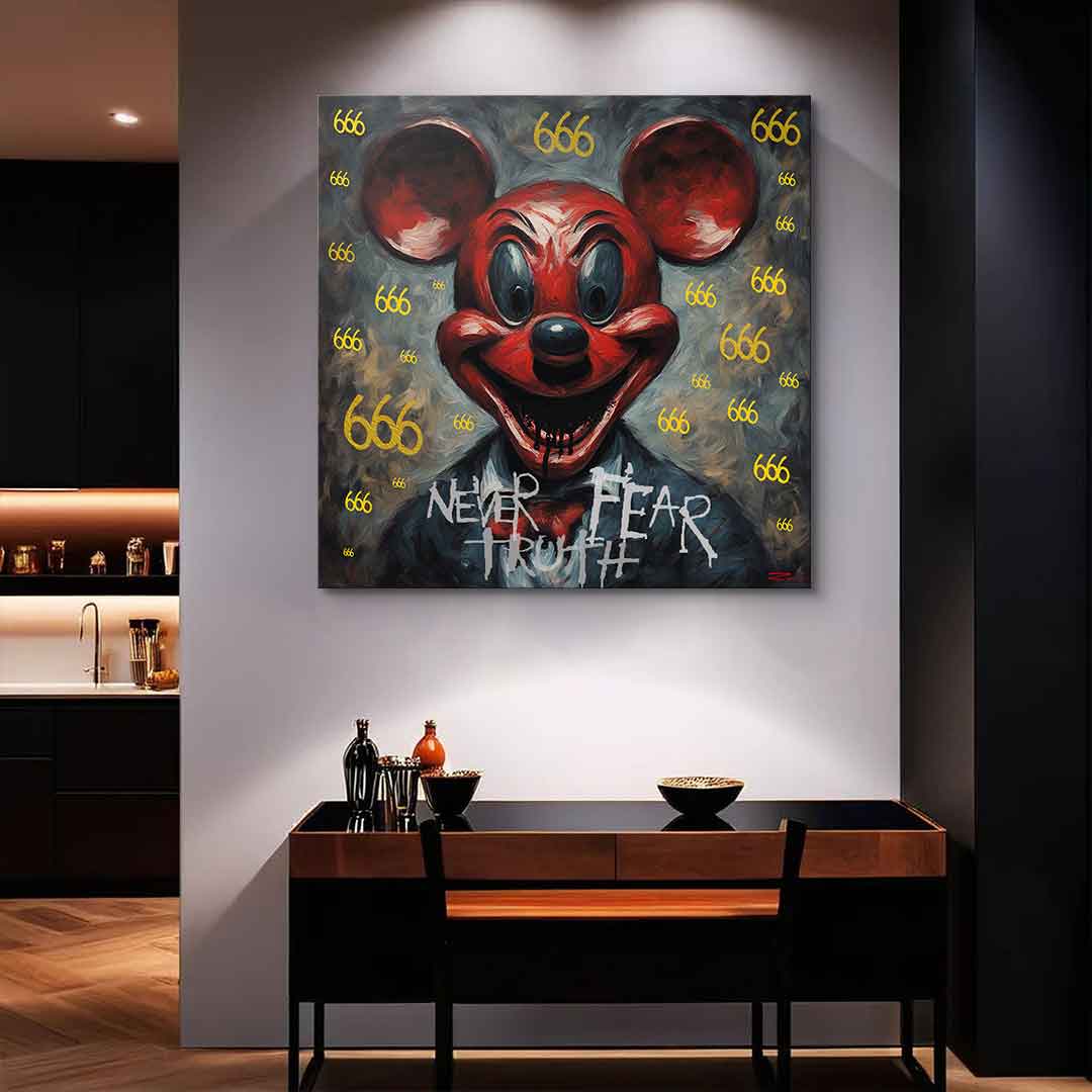 Never Fear Truth - Acrylic glass