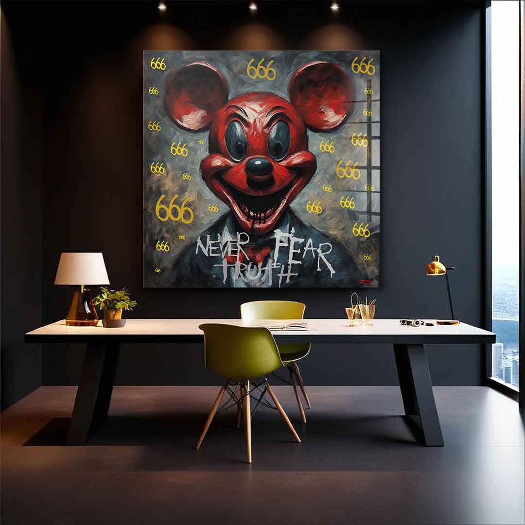 Never Fear Truth - Acrylic glass