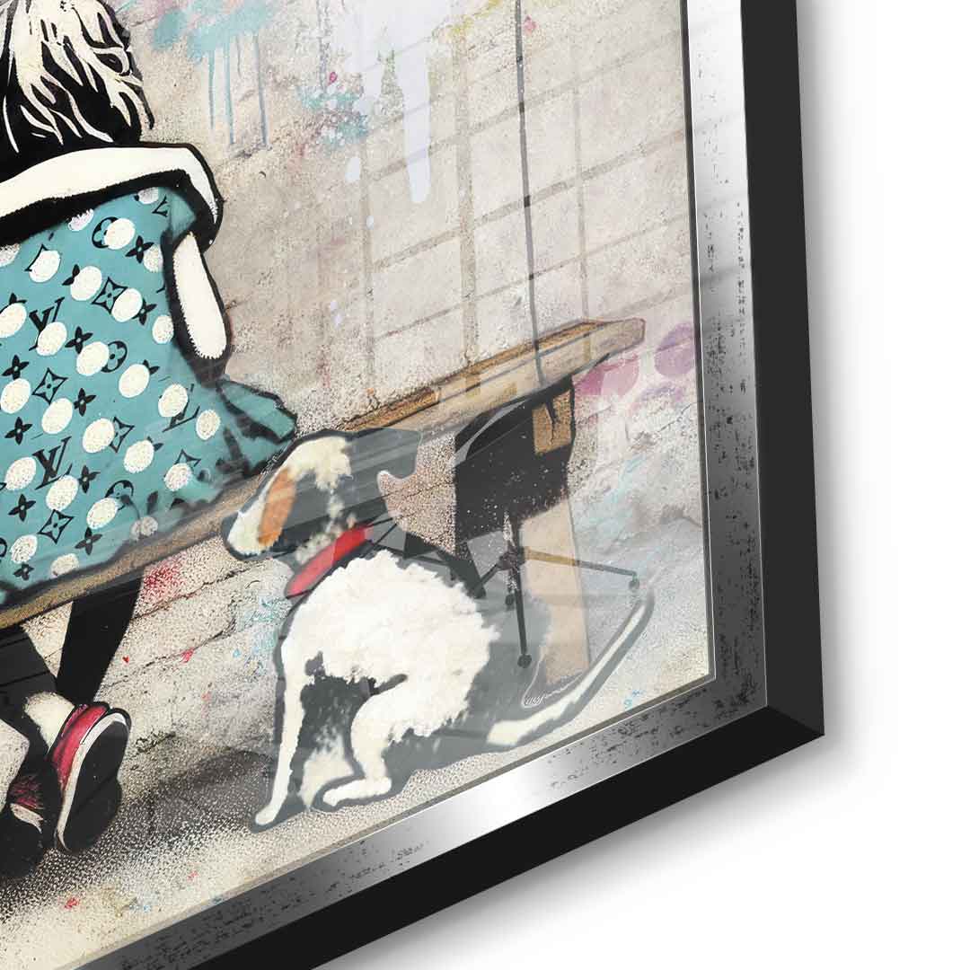 Never Give Up - Acrylic Glass