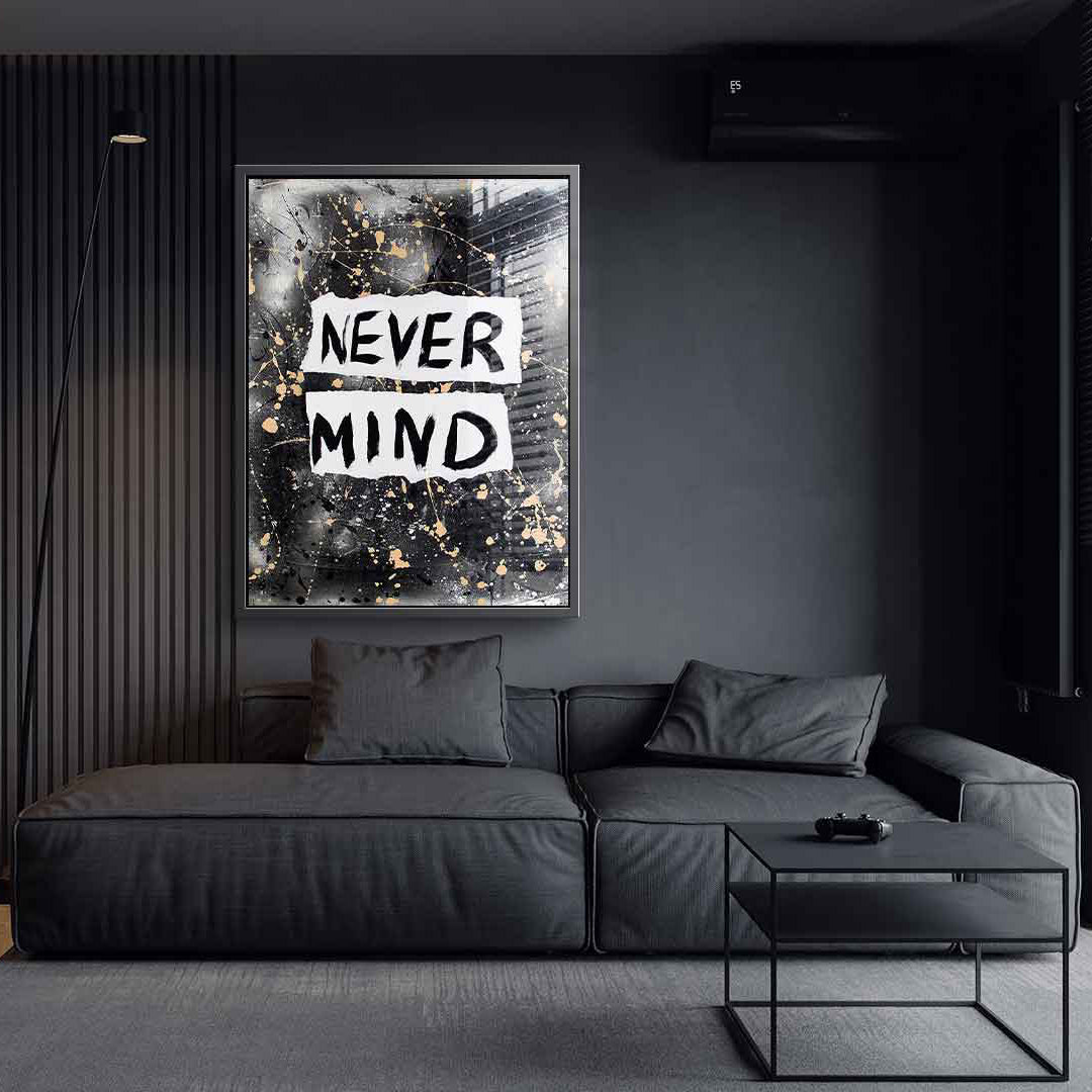 Never Mind - Acrylglas