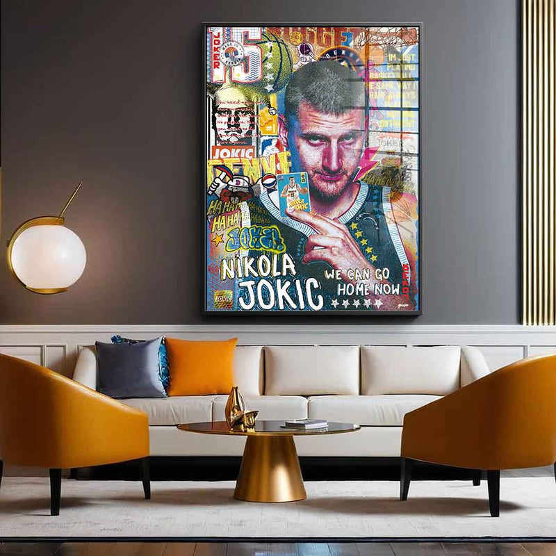 Jokic - acrylic glass