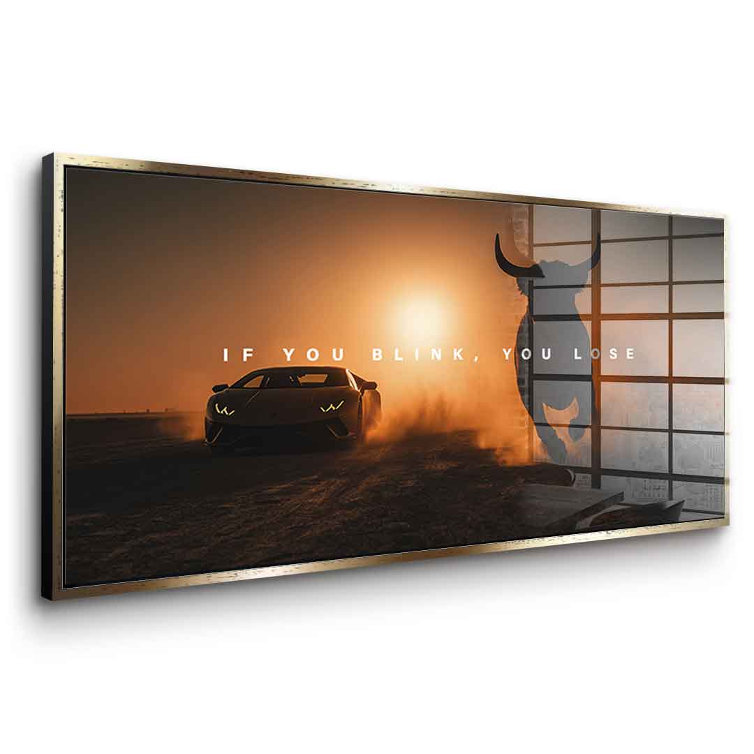 No Blink (Lambo) - Acrylic glass