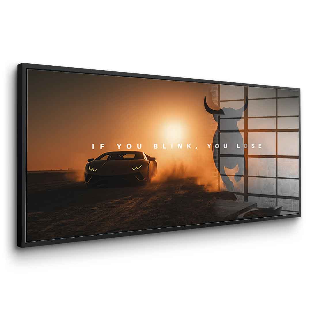 No Blink (Lambo) - Acrylic glass