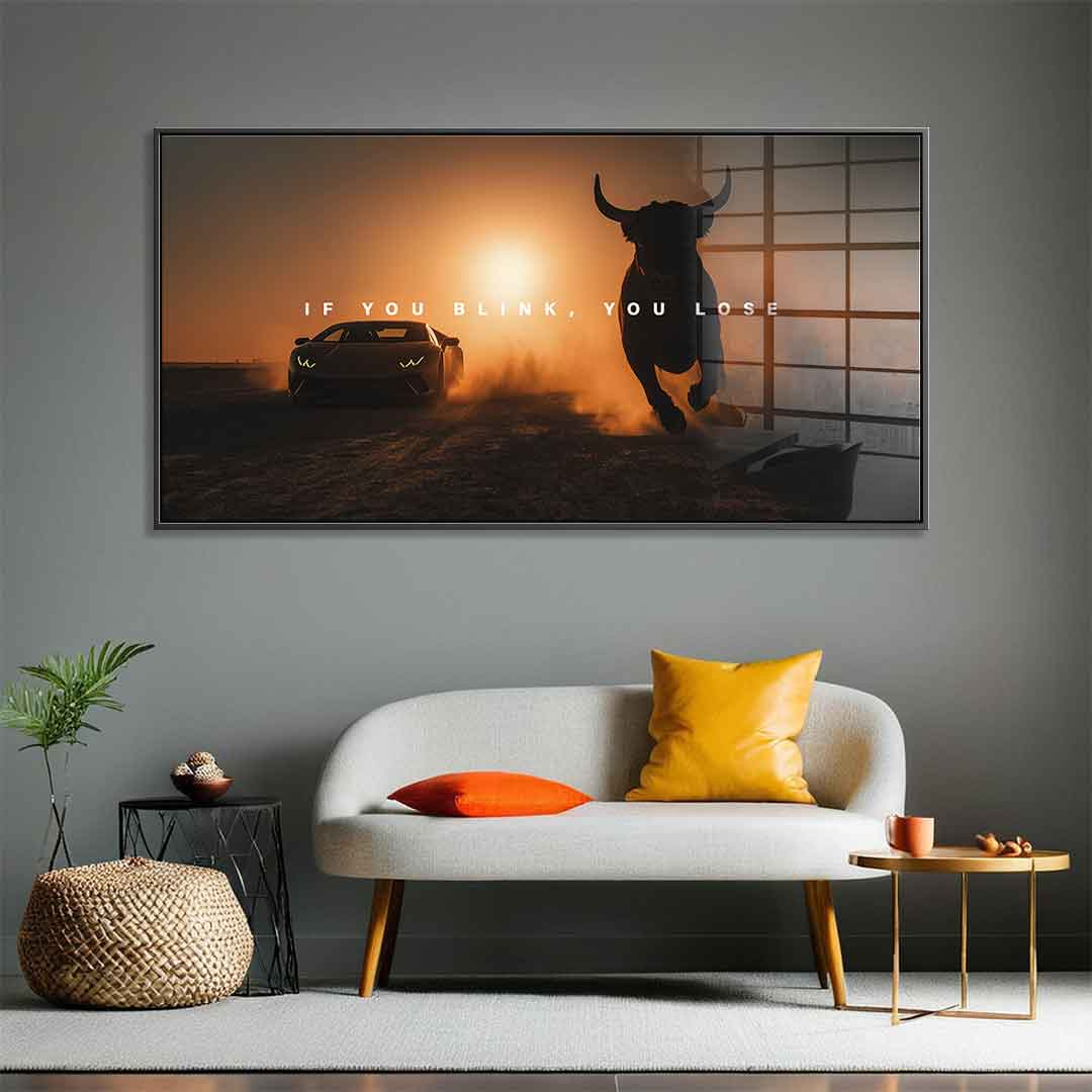 No Blink (Lambo) - Acrylic glass