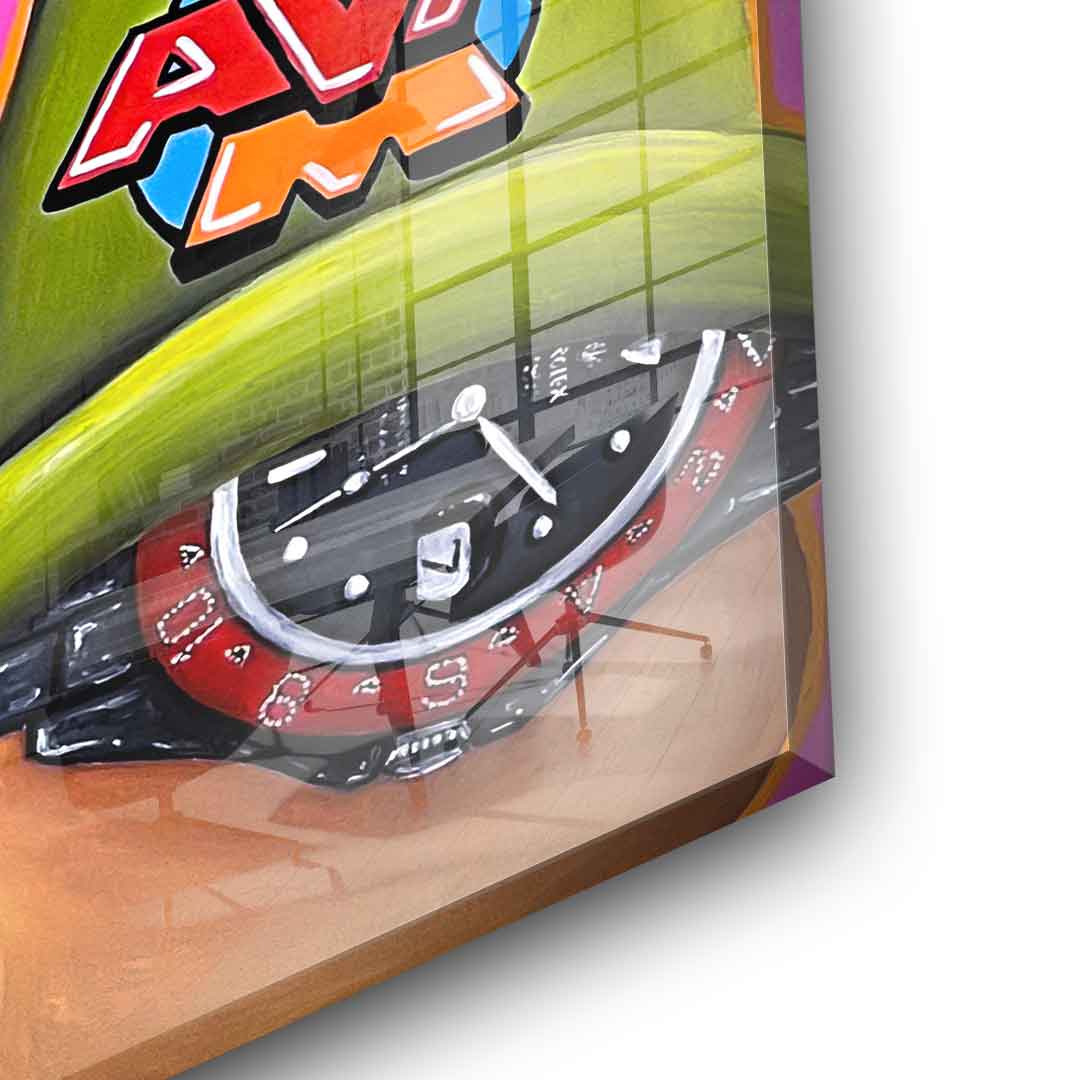 No Money No Honey - Acrylglas